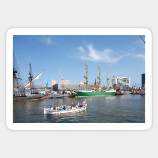 Germany; Bremerhaven; City; Sail; Bremen; Sailing ship; Tall ship Sticker